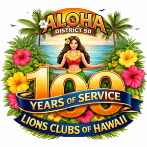 100 years of service - Aloha